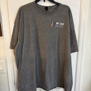 Vintage Nascar Full Logo 50%Cotton 50%Polyester  Men's T-Shirt Size 3XL